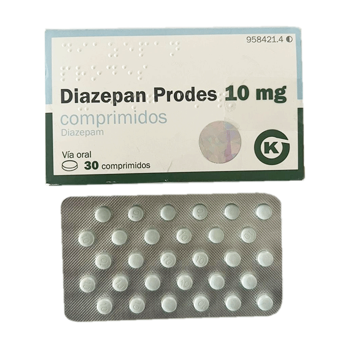 Prodes Diazepam 10mg Tablets